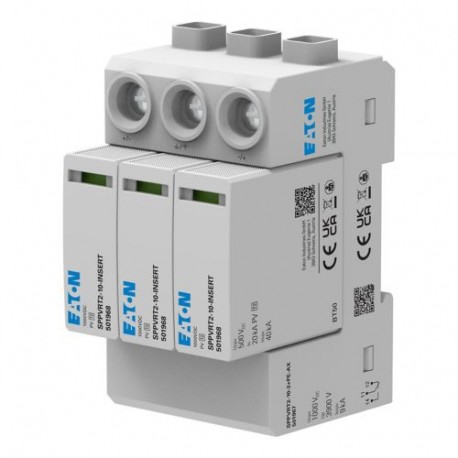 Eaton-moeller SPPVRT2-10-2+PE-AX Y7-501967 EATON ELECTRIC PV-SPD, 1000V, Class 2 with AUX contact