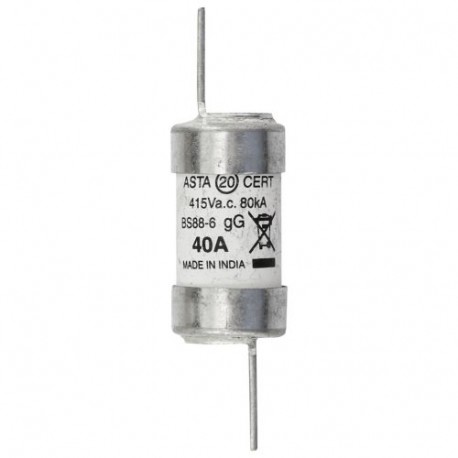 Eaton-moeller 40AMP 415V AC INDUSTRIAL EATON ELECTRIC cartridge fuse, BT 40 A, AC 415 V, BS88/F2, 18 x 68 mm, gL/gG,..