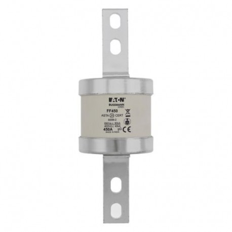 EATON - MOELLER 450AMP 690V AC / 400V DC 450AMP 690V AC / 400V DC FF450 EATON ELECTRIC Fuse-link, LV, 450 A, AC 690 V, BS88/C2, 74 x 210 mm, gL/gG, BS