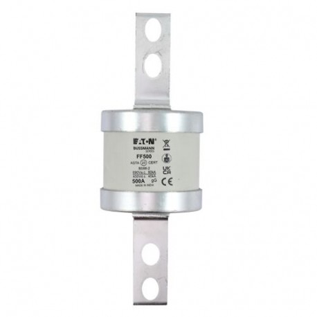 EATON - MOELLER 500AMP 690V AC / 400V DC 500AMP 690V AC / 400V DC FF500 EATON ELECTRIC Fuse-link, LV, 500 A, AC 690 V, BS88/C2, 74 x 210 mm, gL/gG, BS