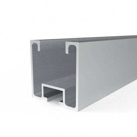 Teknomega FVP-L4,8-SL-ALU SINGLE ALUMINIUM PROFILE 41X41 L.4,8m THICKNESS 1,6mm