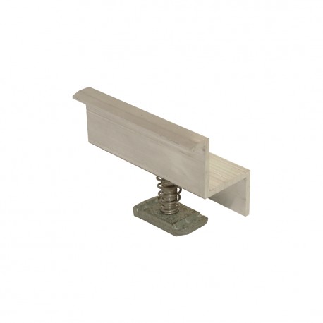 Teknomega FVS-ZP-39-ALU PREASSEMBLED "Z" BRACKET ALU H 39 FOR PANEL 37-38-39