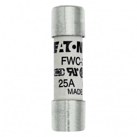 Eaton-moeller 25AMP 600V AC FERRULE 10 X 38MM FWC-25A10F EATON ELECTRIC Emergency-stop pushbutton, D 38mm, key unlocking, ..