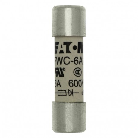 Eaton-moeller 6AMP 600V AC FERRULE 10 X 38MM FWC-6A10F EATON ELECTRIC Emergency-stop pushbutton, D 38mm, key unlocking, cl..