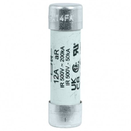 Eaton-moeller FWH-12A14F EATON ELECTRIC Fuse-link, high speed, 12 A, AC 500 V, 14 x 51 mm, aR, UL