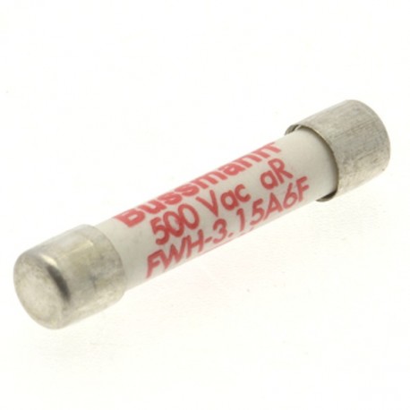 Eaton-moeller 3.15Amp 500V SEMI-COND FUSE FWH-3.15A6F FWH-3-15A6F EATON ELECTRIC cartridge fuse, ultra rapid, 3.15 A, AC 5..