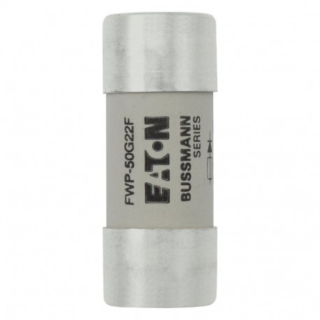 Eaton-moeller Fuse 50A 690VAC gR 22x58 EATON ELECTRIC Fuse-link, high speed, 50 A, AC 690 V, 22 x 58, gR, IEC, ..