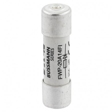 Eaton-moeller FWP-20A14FI EATON ELECTRIC cartridge fuse, ultra-fast, 20 a, AC 700 V 14 x 51 mm, aR, UL, with the front