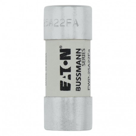 Eaton-moeller 25AMP 700V ac 22 X 58MM FERRULE FWP-25A22F EATON ELECTRIC Fuse-link, high speed, 100 A, AC 700 V, 22 x 58 mm..