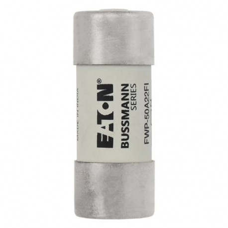 Eaton-moeller FWP-50A22FI EATON ELECTRIC cartridge fuse, ultra-fast, 50 a, AC 700 V 22 x 58 mm, aR, UL, with the front