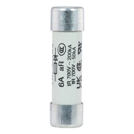 Eaton-moeller 6A 700V AC FERRULE FUSE 14x51mm FWP-6A14F EATON ELECTRIC Air fuse-link, medium voltage, 3.15 A, AC 14.3 kV, ..