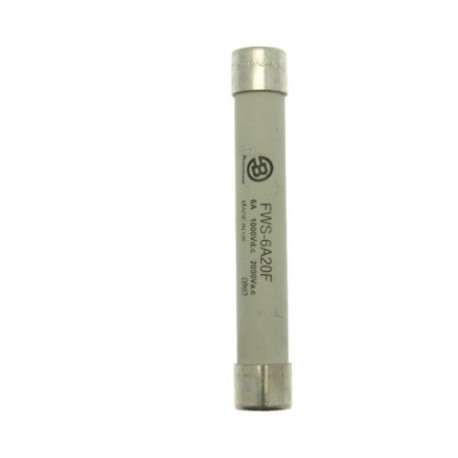 Eaton-moeller FWS-6A20F EATON ELECTRIC Fuse-link, high speed, 6 A, AC 2100 V, DC 1000 V, 20 x 127 mm, gS, IEC, BS