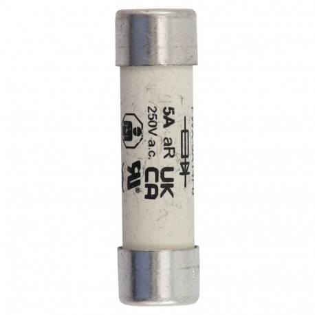 Eaton-moeller FWX-5A14F EATON ELECTRIC Fuse-link, high speed, 5 A, AC 250 V, DC 250 V, 14 x 51 mm, aR, UL