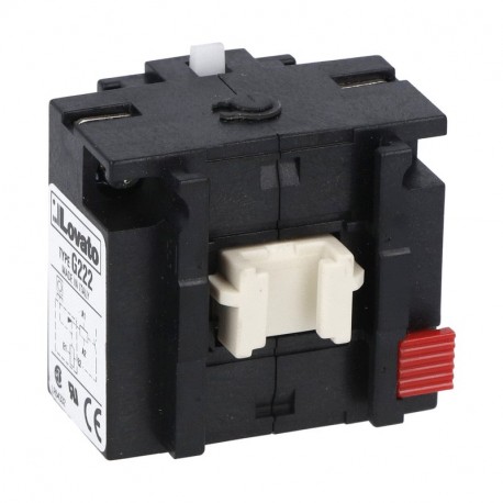 Lovato-electric 11G222C12 LOVATO MECHANICAL LATCH. SCREW TERMINALS, FOR BF00, BF09-BF38