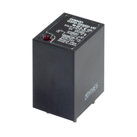 Omron G3FD-102SN-VD 100/110VAC G3FD102SNVDAC100110 OMRON Solid state relay, 100VDC, 2A, plug-in, LED ind..