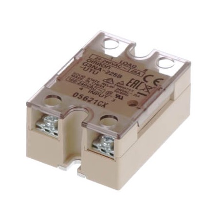 OMRON G3NA-225B-UTU 100-240VAC G3NA-225B-UTU 100-240VAC G3NA7106B G3NA225BUTUAC100240BYOMZ OMRON Solid state relay, surface mounting, zero ..
