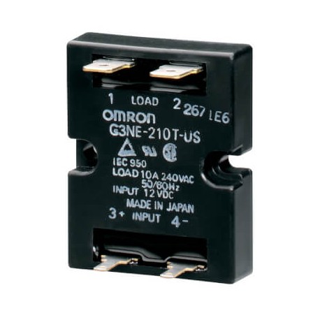 Omron G3NE-220T-US 24VDC G3NE220TUSDC24V OMRON 20A 100-240vac Step-by-zero Fototriac