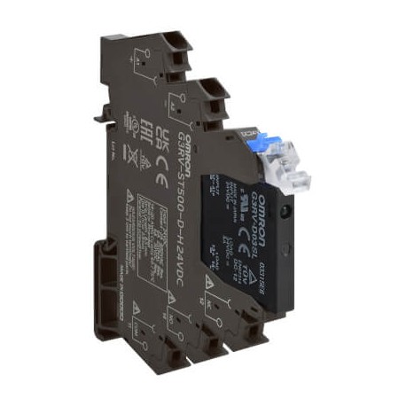 Omron G3RV-ST500-AL 24VAC/DC G3RVST500ALACDC24 OMRON TRIAC 2A Terminal Relay+Push-in Base+ 24Vac/dc No Z..