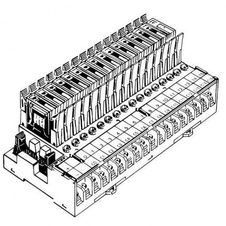 OMRON G7TC-ID16 DC24 G7TC-ID16 DC24 G7TC7011G G7TCID16DC24 OMRON Module 16 Relays G7T Input 24Vdc NPN