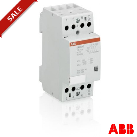 Abb ESB24-20/230V ESB24-20-230AC/DC Installation Contactor