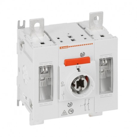 LOVATO ELECTRIC GLD0100T2C3 GLD0100T2C3 LOVATO 2P DISCONNECTOR SWITCH. 100A 1000V CC21B
