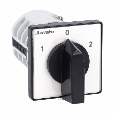 Lovato-electric 7GN1211U LOVATO ROTARY CAM SWITCHE, GN SERIES, U VERSION FRONT MOUNT. MOTOR SWITCH, THREE-POLE REVER..