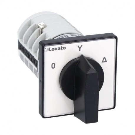 Lovato-electric 7GN1212U LOVATO ROTARY CAM SWITCHE, GN SERIES, U VERSION FRONT MOUNT. MOTOR SWITCH, STAR-DELTA SWITC..