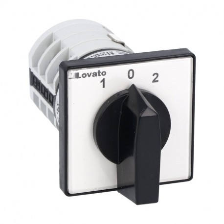 Lovato-electric 7GN1226U LOVATO ROTARY CAM SWITCHE, GN SERIES, U VERSION FRONT MOUNT. MOTOR SWITCH, THREE-POLE REVER..