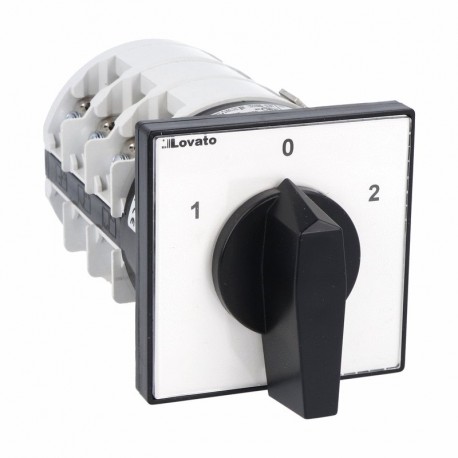 Lovato-electric 7GN12511U LOVATO ROTARY CAM SWITCHE, GN SERIES, U VERSION FRONT MOUNT. MOTOR SWITCH, THREE-POLE REV..