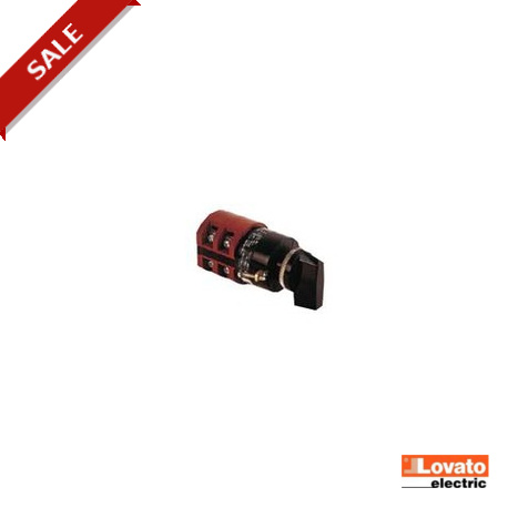 Lovato-electric 7GN1251U11 LOVATO Switch "1-0-2" Model 1-pole 12A GN51 U11 Ø 22mm