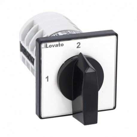 Lovato-electric 7GN1256U LOVATO ROTARY CAM SWITCHE, GN SERIES, U VERSION, FRONT MOUNT. CHANGEOVER SWITCH WITHOUT 0 (..