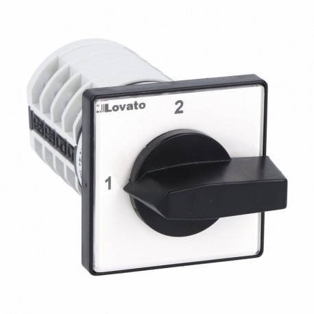 Lovato-electric 7GN1269U LOVATO ROTARY CAM SWITCHE, GN SERIES, U VERSION, FRONT MOUNT. CHANGEOVER SWITCH WITHOUT 0 (..