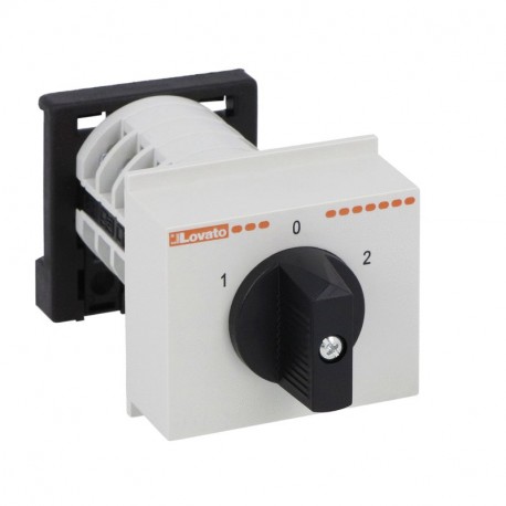 LOVATO ELECTRIC 7GN1275O48 7GN1275O48 GN1275O48 LOVATO Switch "1-0-2" 4-pin DIN GN75 12A Model O48