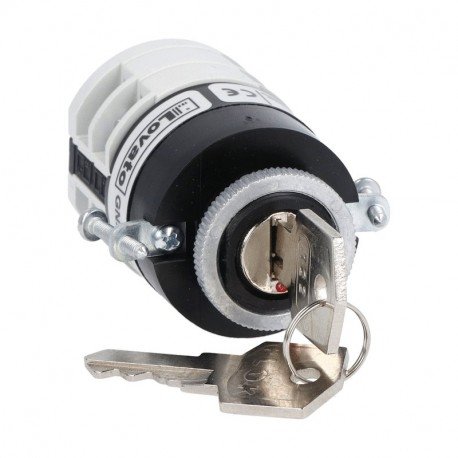 Lovato-electric 7GN1290U12 LOVATO ROTARY CAM SWITCHE, GN SERIES, U12 VERSION FRONT MOUNT WITH KEY OPERATION FOR 22..
