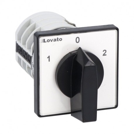 Lovato-electric 7GN2011U LOVATO ROTARY CAM SWITCHE, GN SERIES, U VERSION FRONT MOUNT. MOTOR SWITCH, THREE-POLE REVER..