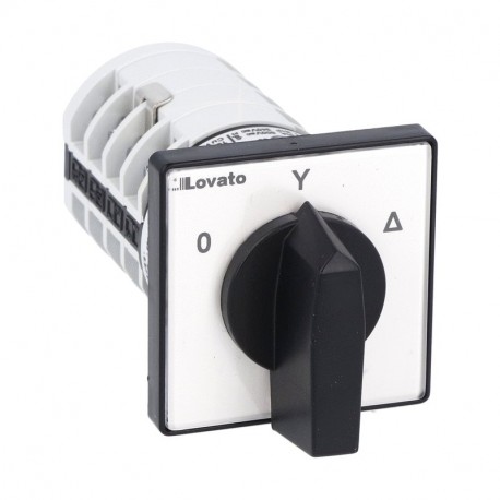 LOVATO ELECTRIC 7GN2012U 7GN2012U GN2012U LOVATO ROTARY CAM SWITCHE, GN SERIES, U VERSION FRONT MOUNT. MOTOR SWITCH, STAR-DELTA SWITC..
