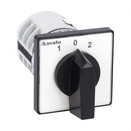 Lovato-electric 7GN2026U LOVATO ROTARY CAM SWITCHE, GN SERIES, U VERSION FRONT MOUNT. MOTOR SWITCH, THREE-POLE REVER..