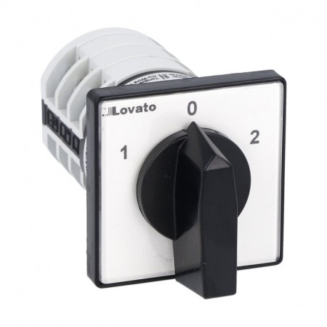 Lovato-electric 7GN2053U LOVATO ROTARY CAM SWITCHE, GN SERIES, U VERSION, FRONT MOUNT. CHANGEOVER SWITCH WITH 0 (OFF..