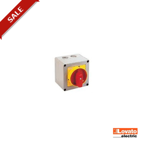 Lovato-electric 7GN2091P25 LOVATO 2-pole switch 20A Model P25 75x75 GN91