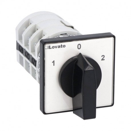 Lovato-electric 7GN2511U LOVATO ROTARY CAM SWITCHE, GN SERIES, U VERSION FRONT MOUNT. MOTOR SWITCH, THREE-POLE REVER..