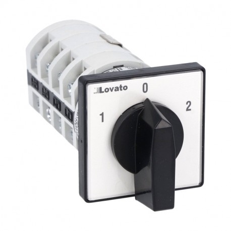 LOVATO ELECTRIC 7GN2513U 7GN2513U GN2513U LOVATO ROTARY CAM SWITCHE, GN SERIES, U VERSION FRONT MOUNT. MOTOR SWITCH, POLE CHANGING SW..
