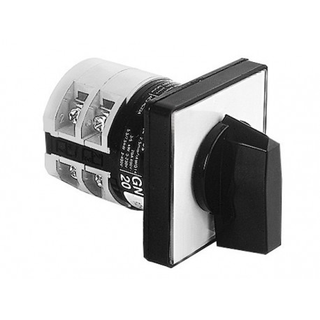 Lovato-electric 7GN2551U LOVATO ROTARY CAM SWITCHE, GN SERIES, U VERSION, FRONT MOUNT. CHANGEOVER SWITCH WITH 0 (OFF..
