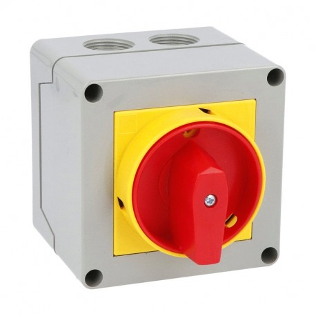 LOVATO ELECTRIC 7GN2592P25 7GN2592P25 GN2592P25 LOVATO ROTARY CAM SWITCHE, GN SERIES, P25 VERSION IN ENCLOSURE WITH PADLOCKABLE ROTATIN..
