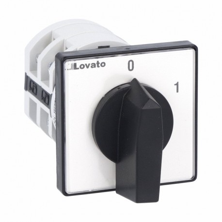 Lovato-electric 7GN2592U LOVATO ROTARY CAM SWITCHE, GN SERIES, U VERSION FRONT MOUNT. ON/OFF SWITCH, FOUR-POLE – 2 W..