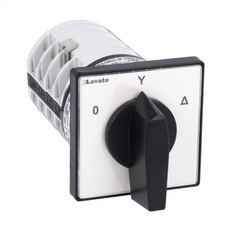 Lovato-electric 7GN3212U LOVATO ROTARY CAM SWITCHE, GN SERIES, U VERSION FRONT MOUNT. MOTOR SWITCH, STAR-DELTA SWITC..