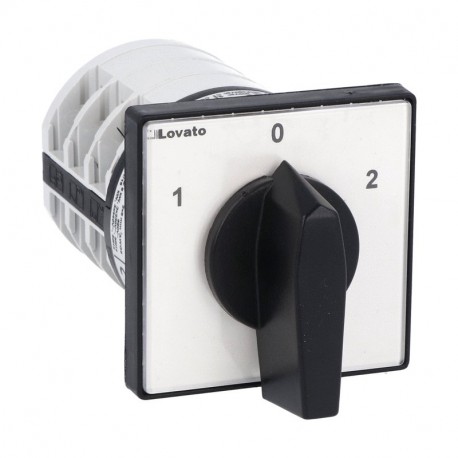 Lovato-electric 7GN3253U LOVATO ROTARY CAM SWITCHE, GN SERIES, U VERSION, FRONT MOUNT. CHANGEOVER SWITCH WITH 0 (OFF..