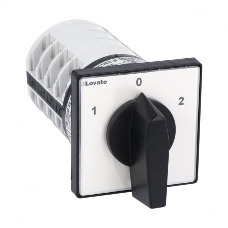 LOVATO ELECTRIC 7GN3275U 7GN3275U GN3275U LOVATO ROTARY CAM SWITCHE, GN SERIES, U VERSION, FRONT MOUNT. CHANGEOVER SWITCH WITH 0 (OFF..