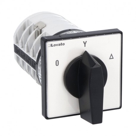 Lovato-electric 7GN4012U LOVATO ROTARY CAM SWITCHE, GN SERIES, U VERSION FRONT MOUNT. MOTOR SWITCH, STAR-DELTA SWITC..