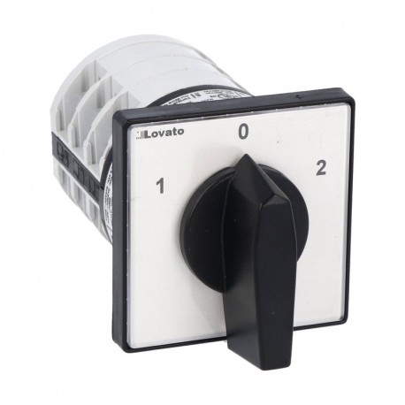 LOVATO ELECTRIC 7GN4053U 7GN4053U GN4053U LOVATO ROTARY CAM SWITCHE, GN SERIES, U VERSION, FRONT MOUNT. CHANGEOVER SWITCH WITH 0 (OFF..