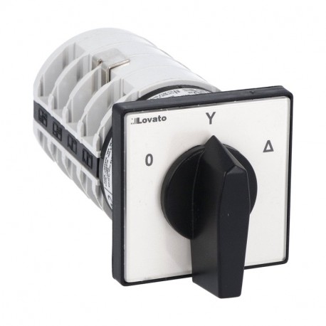 Lovato-electric 7GN6312U LOVATO ROTARY CAM SWITCHE, GN SERIES, U VERSION FRONT MOUNT. MOTOR SWITCH, STAR-DELTA SWITC..